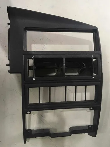 Moldura Central Radio Santana 93/98 Preto S/ Defletor