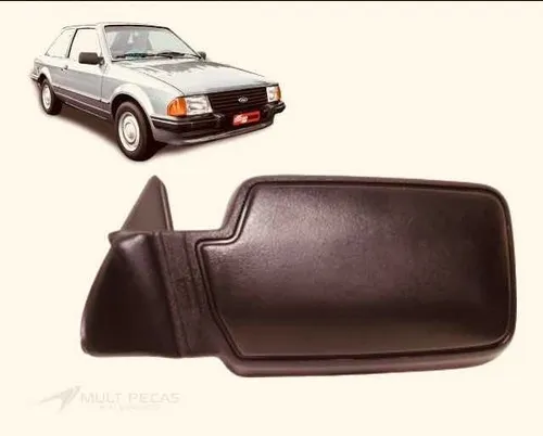 Retrovisor Externo Ford Escort 84/86 Fixo Lado Esquerdo