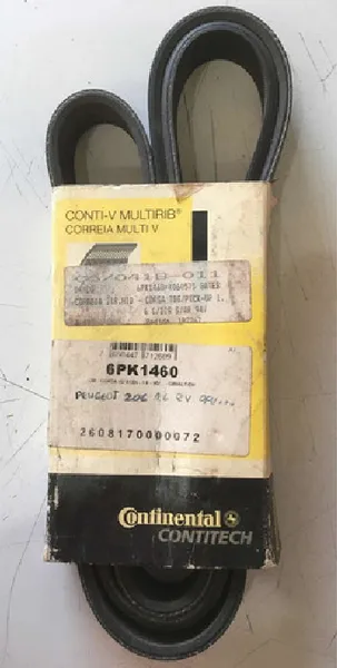 Correia Poly V 6pk 1460 Gm Corsa Peugeot 206 1.6 8v 99..