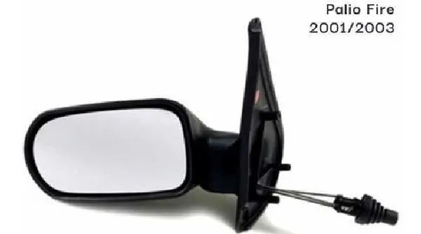 Retrovisor Palio Fire 2001 A 2004 4 Portas C/controle Esq