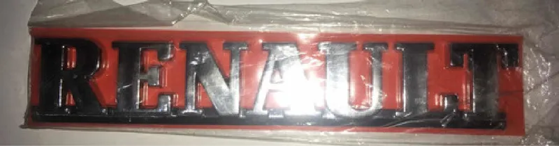 Emblema Renault Cromado Da Mala