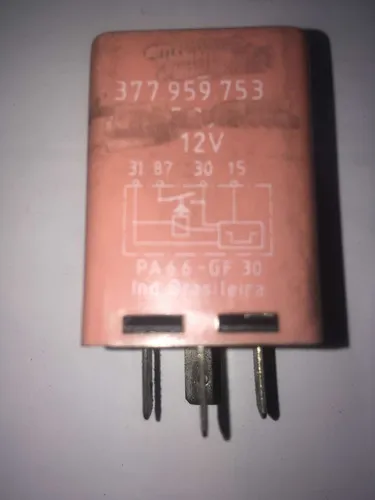 Rele Vidro Elétrico Vw Gol Logus 377959753