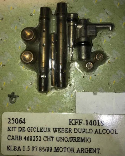 Kit Gicleur Carburador 460252 Weber Duplo Uno Elba 1.5 85/88
