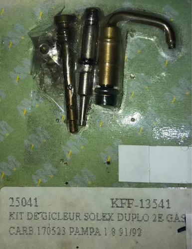 Kit Gicleur Carburador 170523 Solex Duplo 2e Gás Pampa 1.8