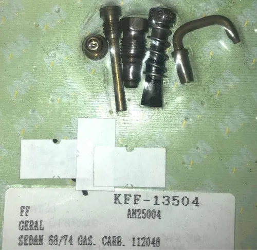 Kit Gicleur Carburador 112048 Sedan 68/74 Gás Kff 13504