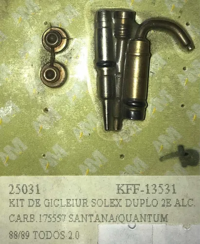 Kit Gicleur Carburador 175557 Solex Duplo 2e Álc Santana /89