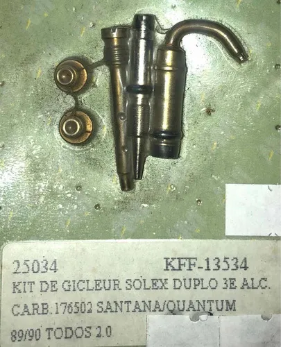 Kit Gicleur Carburador 176502 Solex Duplo 3e Alc Santana /90