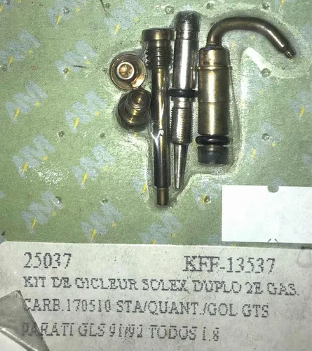 Kit Gicleur Carburador 170510 Solex Duplo 2e Gás Santana Gol