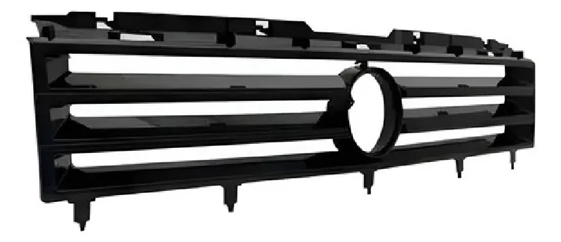 Grade Radiador Vw Gol Saveiro 87/90 Kj Preto