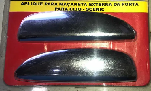 Aplique Maçaneta Externa Porta Renault Clio/ Scenic 4 Portas