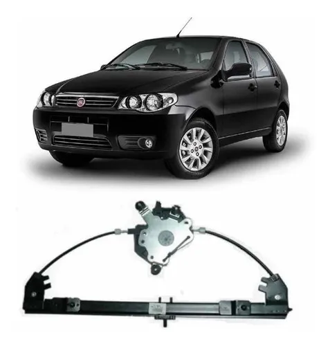Máquina Vidro Palio Siena 4 Portas Esq Eletrica Dt S/ Motor