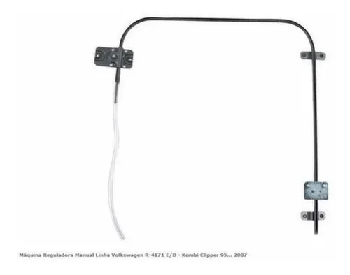 Máquina Vidro Vw Kombi Clipper Lado Direito R4171 D 76 A 07