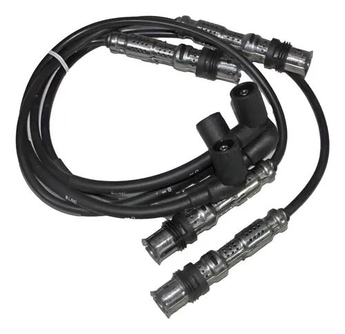 Jogo Cabo Velas Vw Original 032 905 409 H Preto