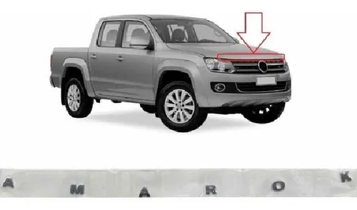 Emblema Cromado Capo Amarok M 17016