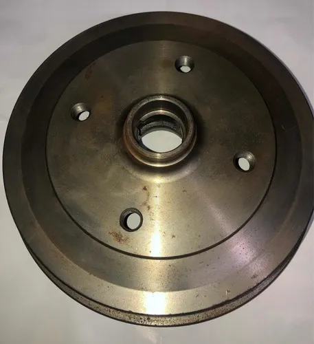 Par Tambor Freios Com Cubo Dianteiro Fusca 4 Furos Hf 60
