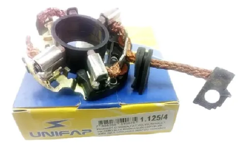 Porta Escova Motor Partida Peugeot Citroen Unifap 1125/4