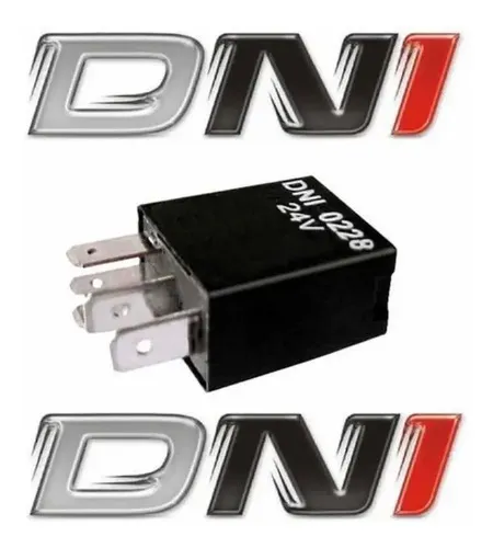 Mini Relê Dni 0228 5 Terminais 30/20 24v