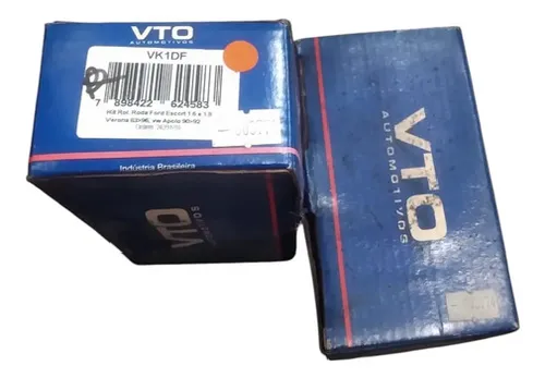 Kit Rolamento Roda Trás Ford Escort 1.6 1.8 Verona ./96
