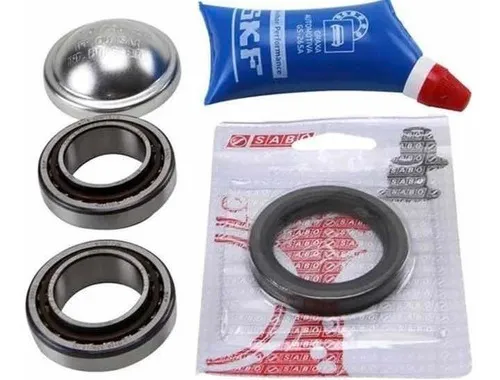 Kit Rolamento Roda Traseira Ford Fiesta Ka Escort 94.. Skf