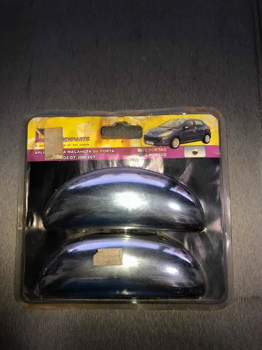 Aplique Cromado Maçaneta Externa Porta Peugeot 206 E 207