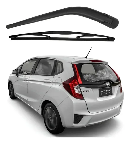 Braço Limpador Traseiro E Palheta Honda Fit 2015...