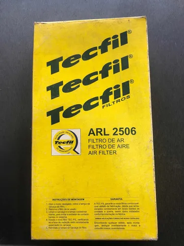 Filtro Ar Fiat Tipo 2.0 Tempra Sw Tecfil Arl 2506
