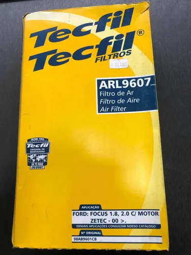 Filtro Ar Tecfil Ford Focus 1.8 2.0 Motor Zetec 00..arl 9607