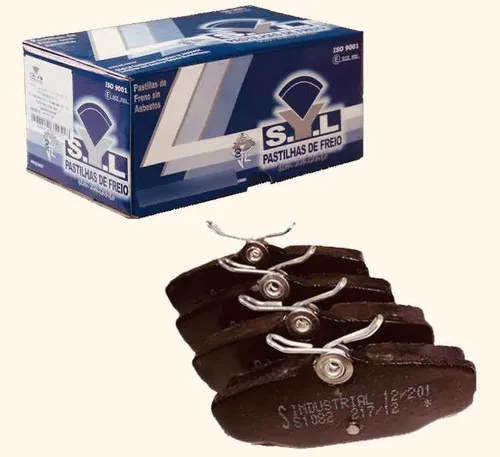 Pastilha Freio Gm Monza Efi 2.0 92 A 96 Traseira Syl 1082