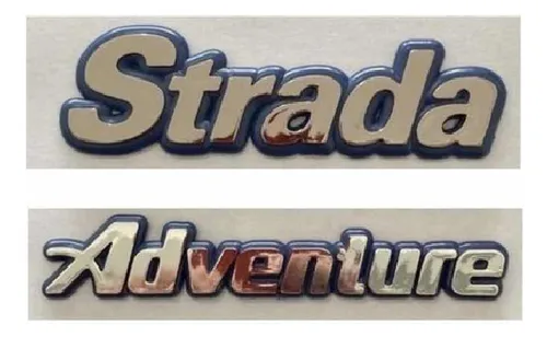 Emblema Fiat Strada Adventure 97 A 2000