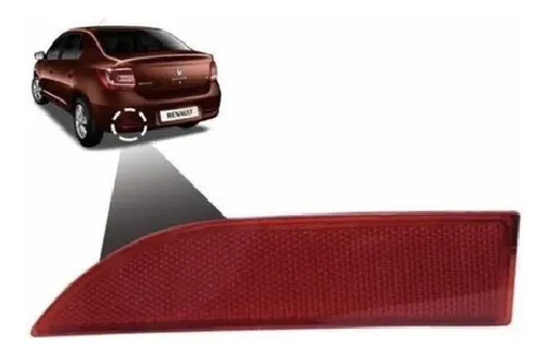 Par Refletor Pára-choque Renault Duster Sandero Stepway Rubi