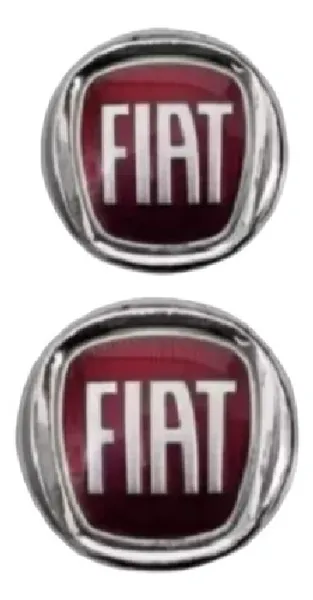 Emblema Fiat Mala E Grade Palio 2008 Stilo Vermelho
