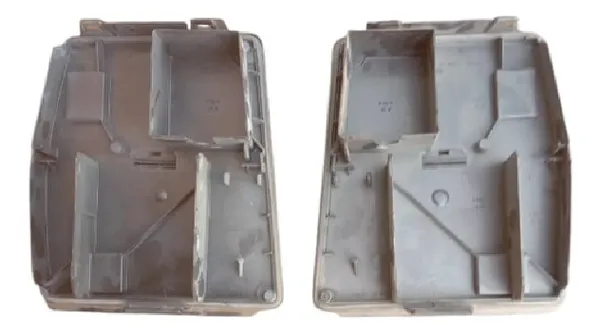 Carcaça Lanterna Traseira Fiat Uno 1985 A 2003 Ambos Lados Preto