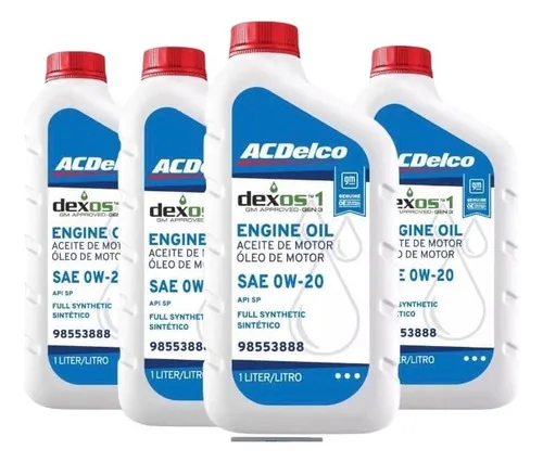 Óleo Motor Ac Delco 0w20 Dexos 1