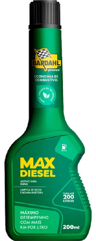 Aditivo Bardahl Via Tanque Combustivel Max Diesel 200ml