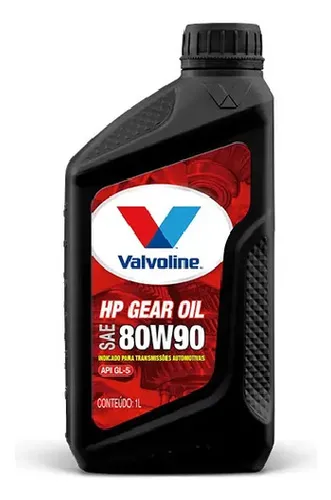 Óleo Transmissão Valvoline 80w90 Gl-5 Hp Gear Oil Mineral 1l
