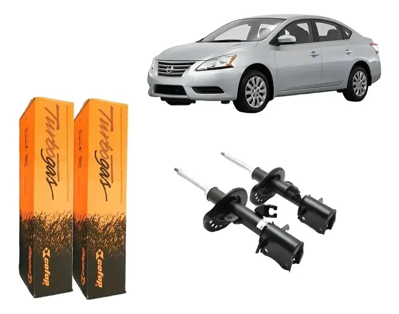 AMORTECEDOR DIANT NISSAN TIIDA 07/ LD (CO