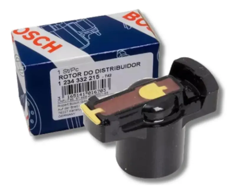 Rotor do Distribuidor Bosch 1234332271 Kombi Gol Chevette Opala Escort Uno