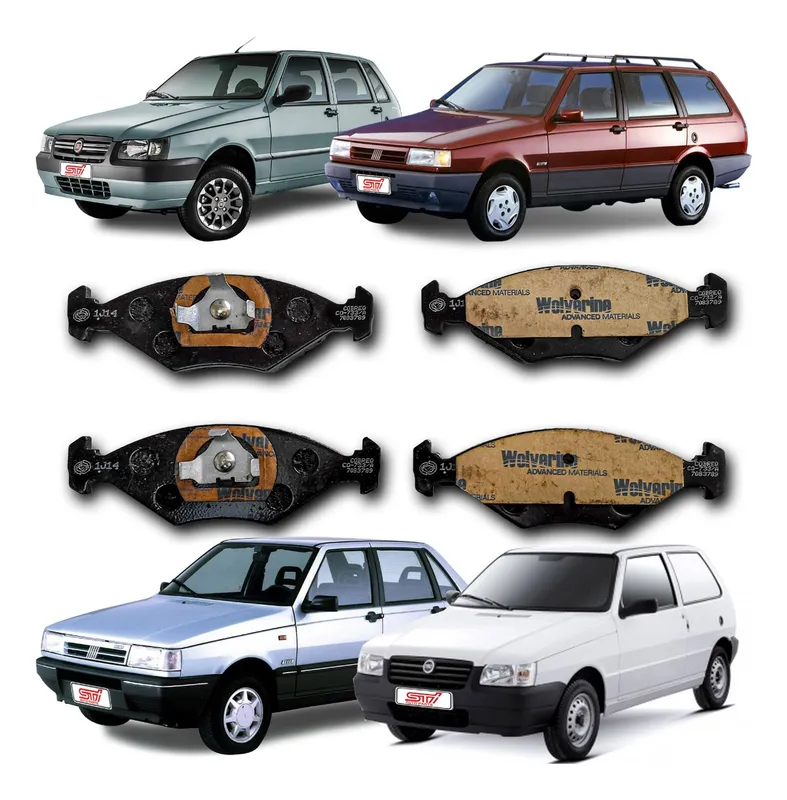 Jogo Pastilha de Freio Dianteira Fiat Fiorino