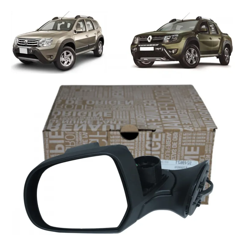 Retrovisor Externo Elétrico Esquerdo Original Renault Duster 963025750R
