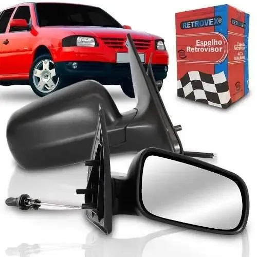 Retrovisor Externo Fixo Direito VW Gol G3 4 Portas