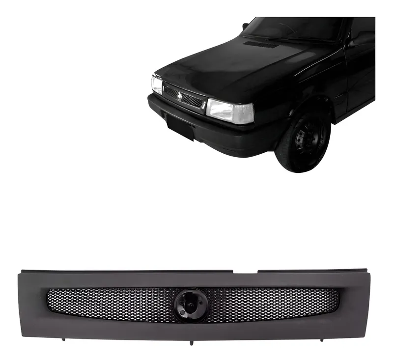 Grade Frontal Blawer 10144 Fiat Uno Mille Fire 2001 a 2003 Primer para Pintura