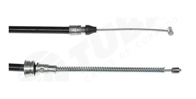 Cabo de Freio de Mão IKS 3259 Lado Direito Fiat Uno Mille 1.0 2008 a 2013 1405 mm