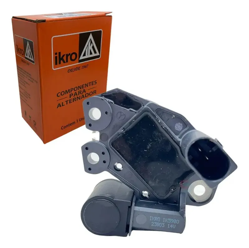 Regulador de Voltagem Ikro IK5980 14V VW Gol Saveiro Parati (equiv. Gauss GA007)