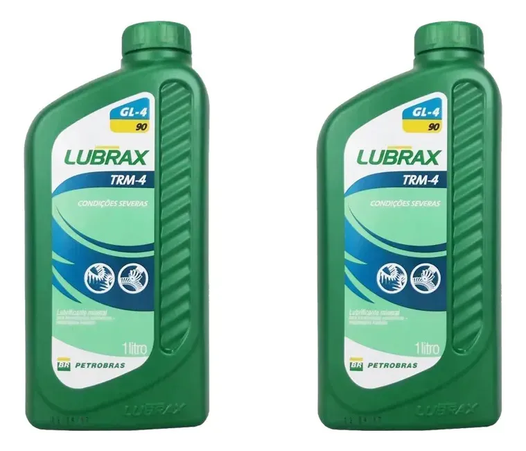 Óleo de Câmbio Lubrax TRM-4 SAE 90 API GL-4 Mineral 1L