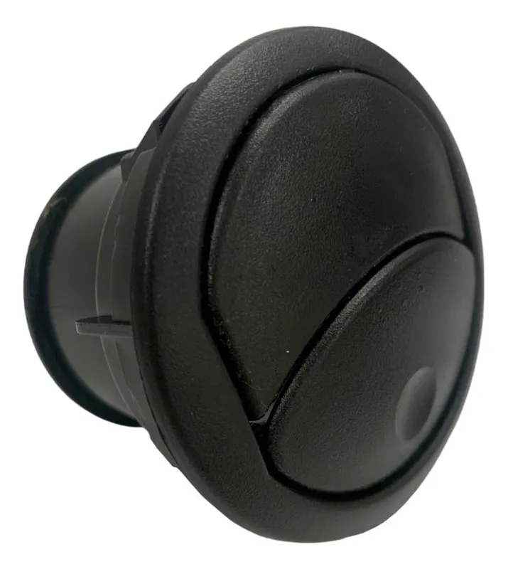 Difusor de Ar Lateral Esquerdo Painel Preto Fiat Palio 1996 a 2005