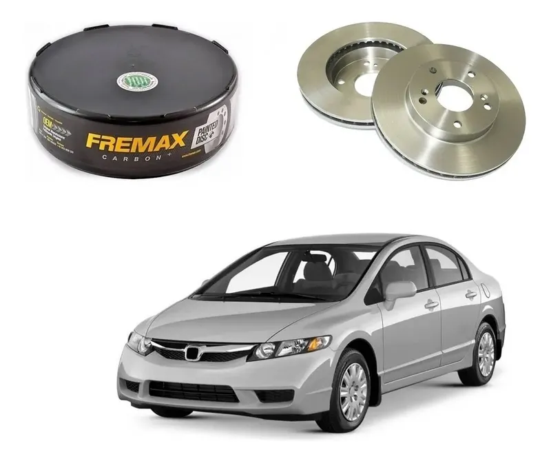 DISCO DE FREIO DIANT HONDA NEW CIVIC 06/