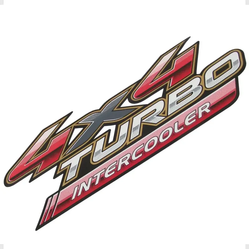 EMBLEMA ADESIVO 4X4 TURBO 09/13