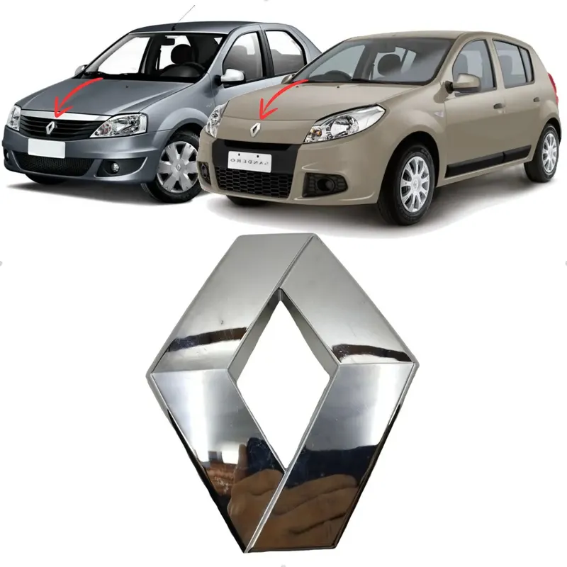 EMBLEMA DA GRADE LOGAN/SANDERO 014/