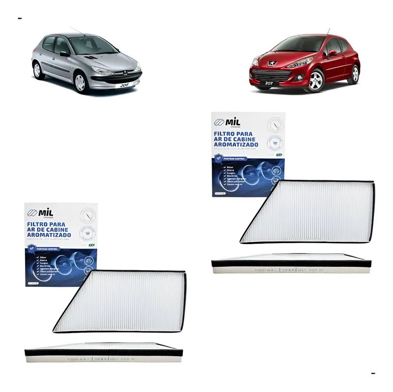FILTRO CABINE PEUGEOT 206/207/HOGGAR