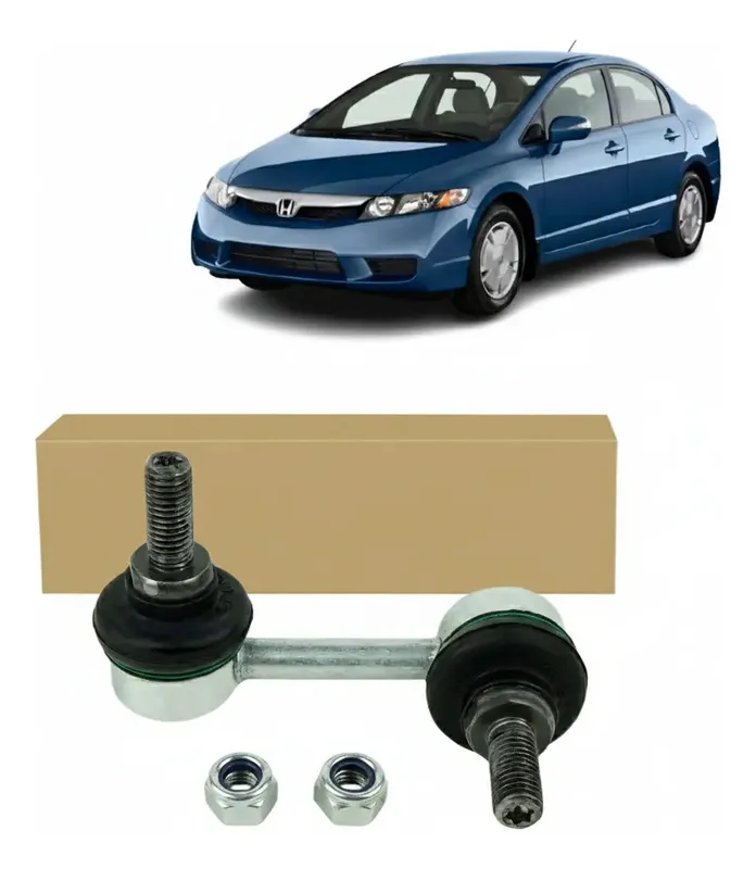 Bieleta Dianteira Direita Honda Civic 2006 a 2011 Genuine 34645